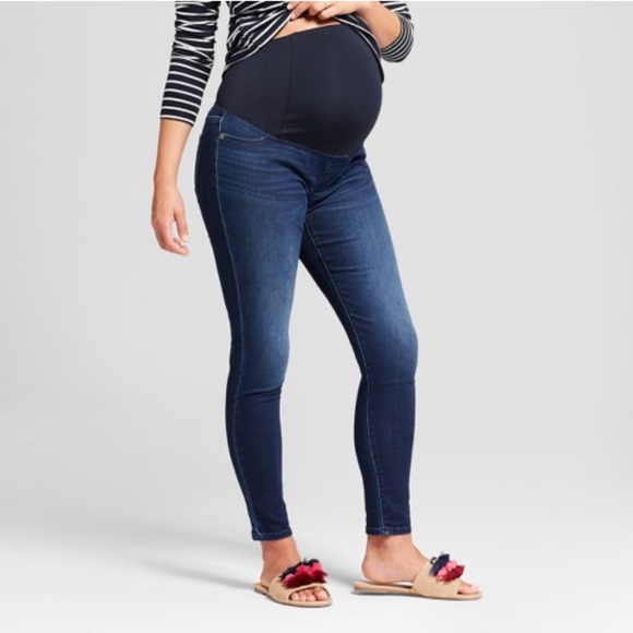 Isabel Maternity Over Belly Skinny Jeans - Picture 10 of 11